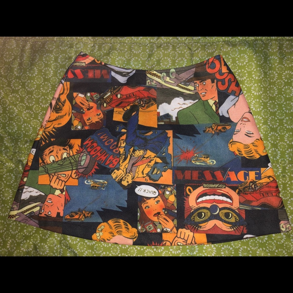 Comic skirt